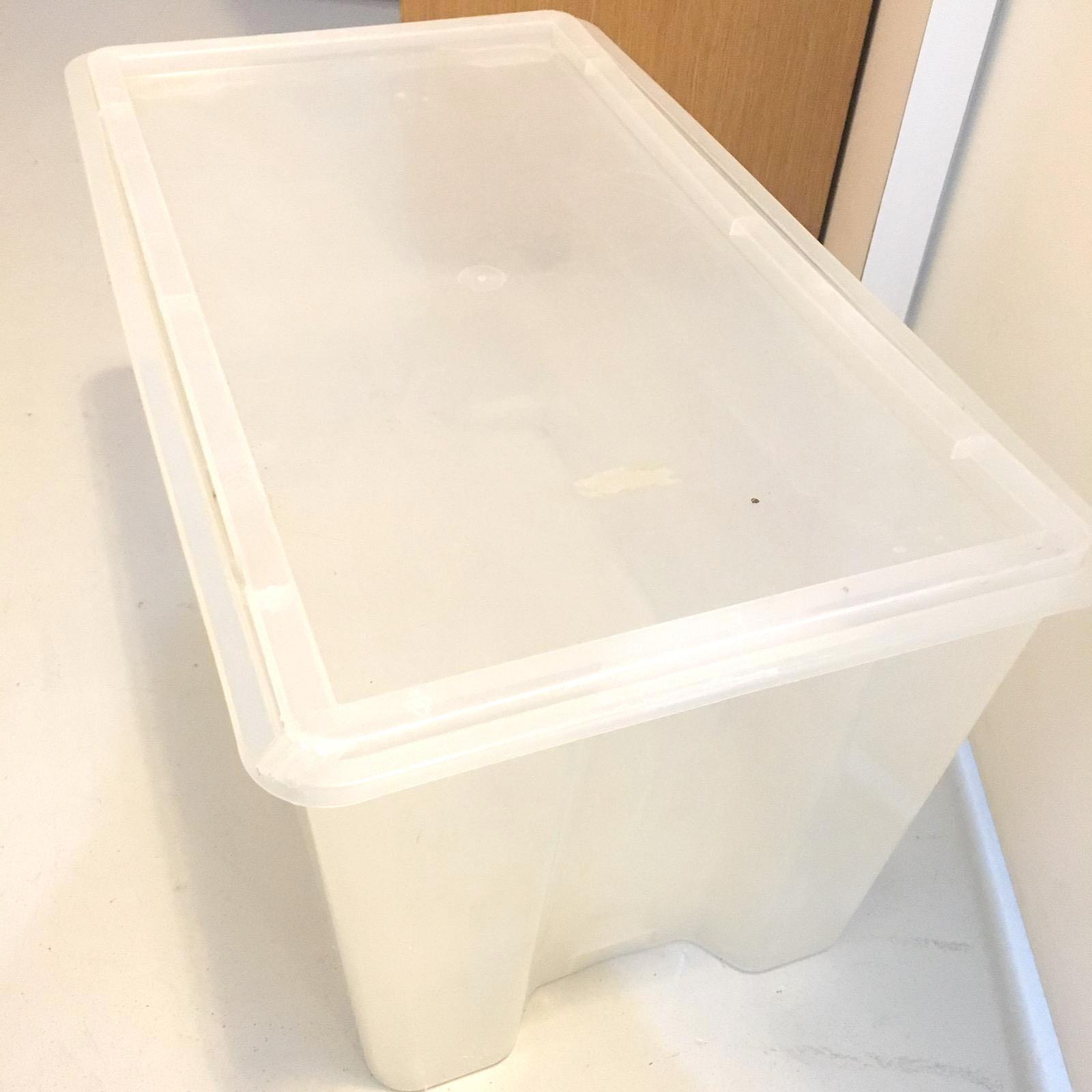 Transparent Ikea Box Storage Container Furniture Others On Carousell