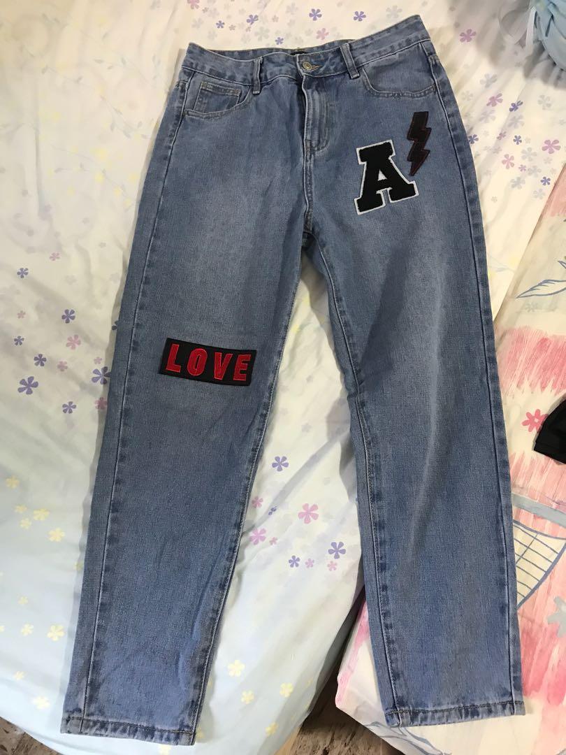 Tumblr Inspired Boyfriend Jeans Women S Fashion Clothes Pants