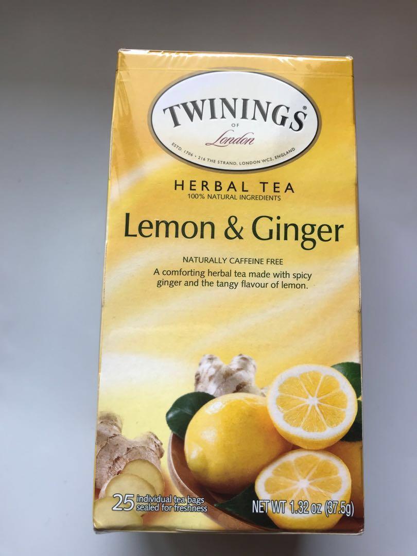 twinings lemon&ginger