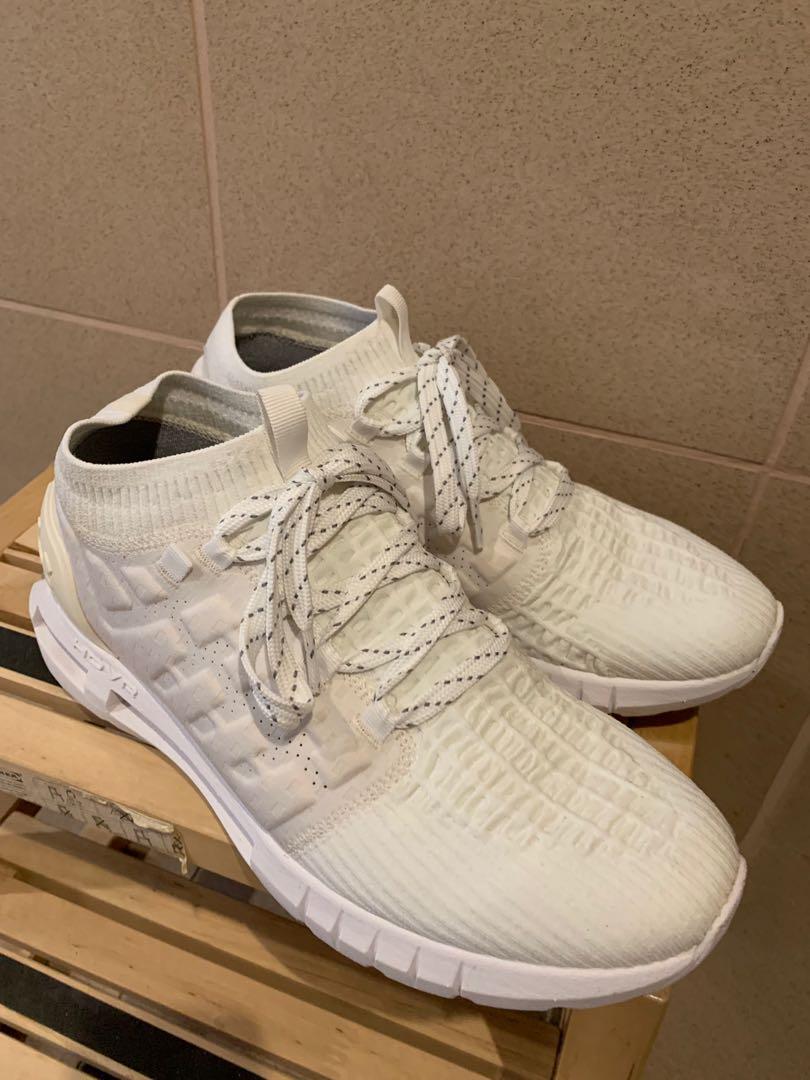 under armor white sneakers