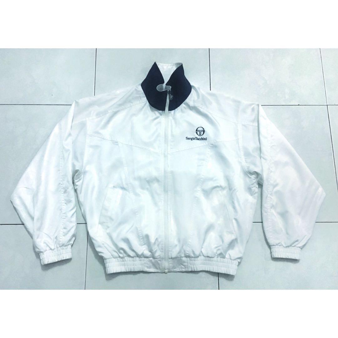 Vintage Sergio Tacchini 80 S 90 S Windbreaker Jacket Rare Men S