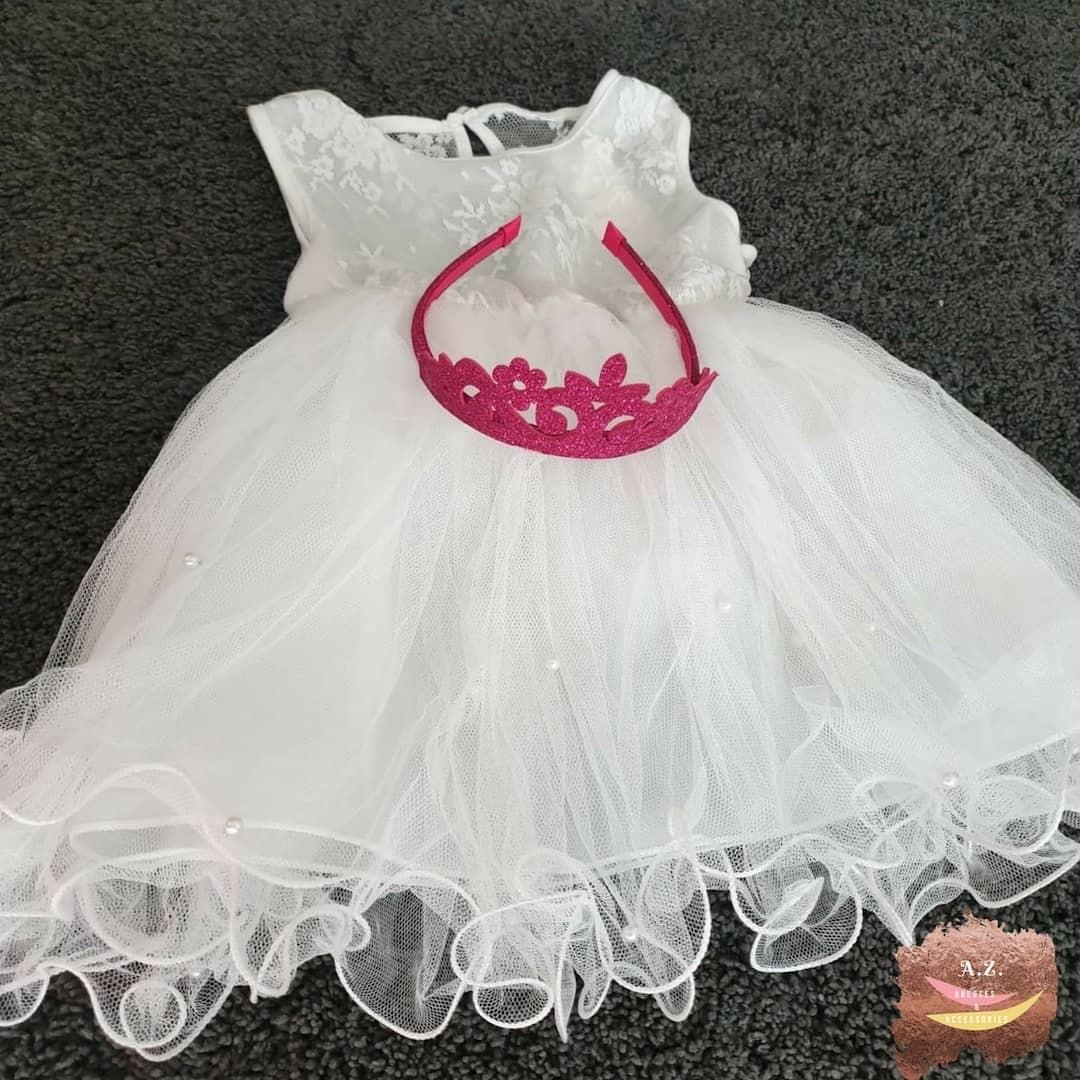 White lace new arrivals tutu dress