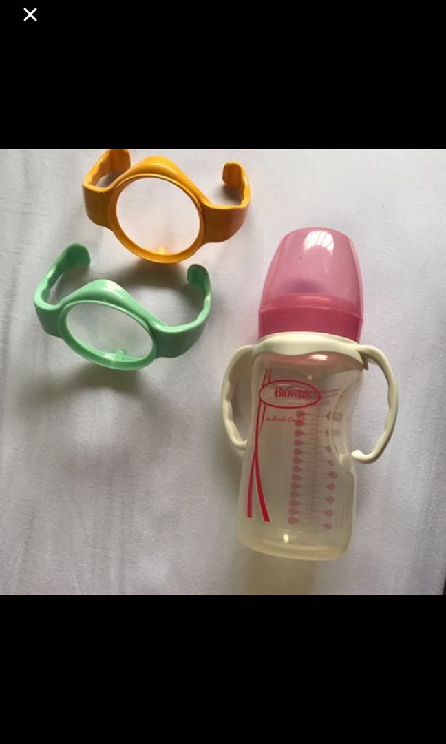 Wide neck milk bottle holders, Babies & Kids, Nursing & Feeding