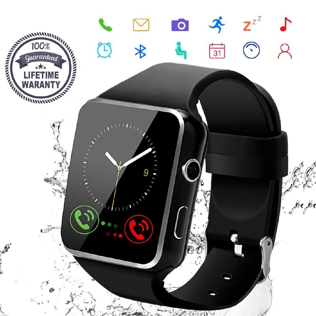 x6 curved screen bluetooth smart watch