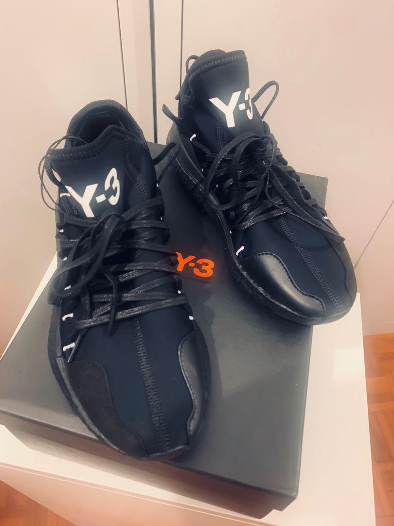 Adidas y3 hotsell kusari triple black