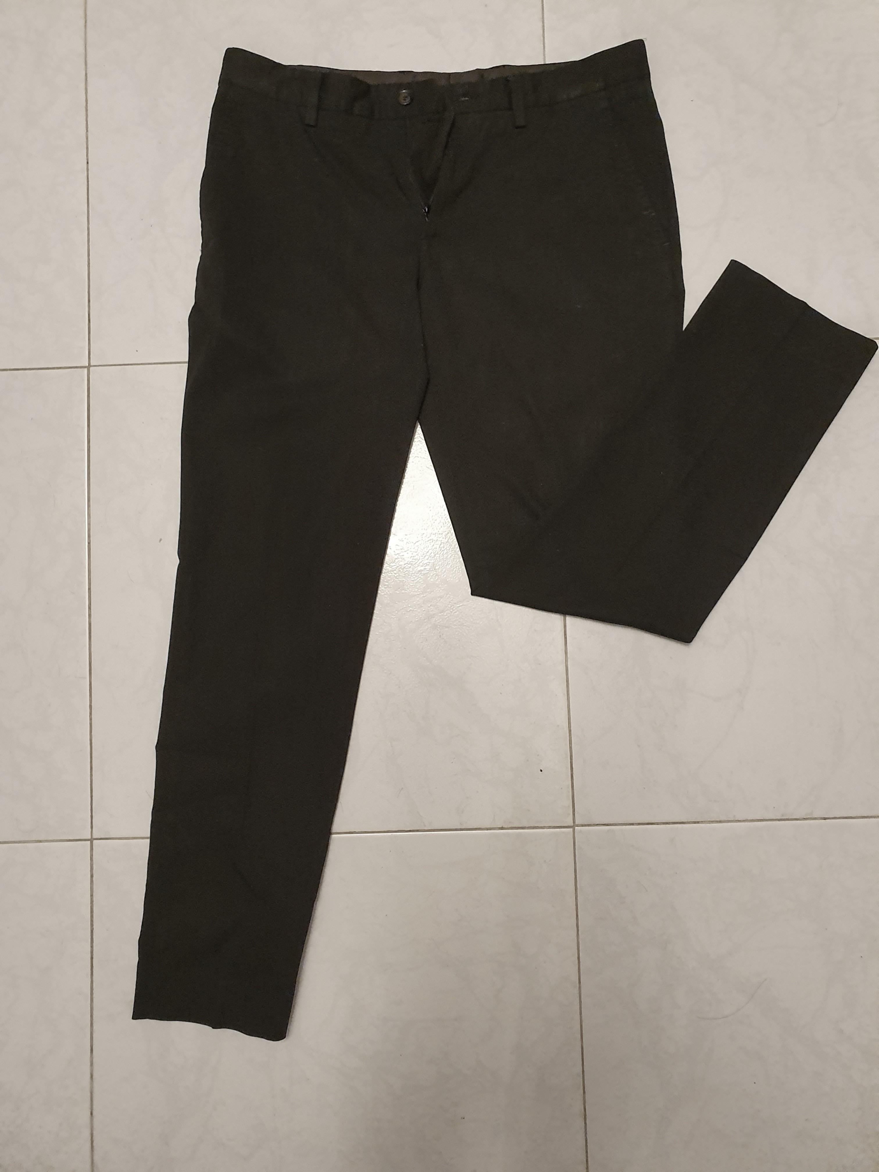 Zara black dress pants (trousers), Men 