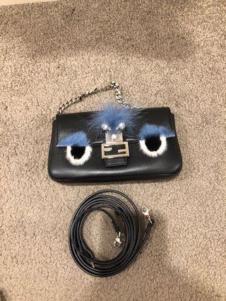Authentic Fendi Bag Bugs Micro Baguette RRP 2000$