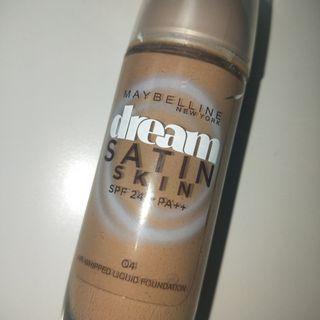 Maybelline dream satin skin foundation