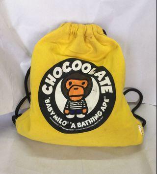 CHOCOLATE X BABY MILO @ A BATHING APE BAG