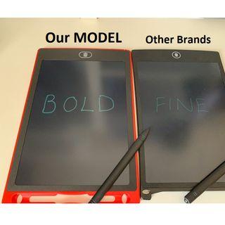 8.5 inch (Medium Bold Pen) LCD Drawing Board & Writing Tablet - For Home, Office, Kids, Education, Doddle