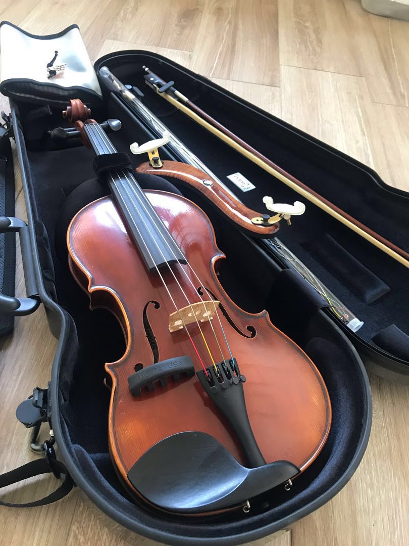 15 5 Viola With Bam Case Accessories Music Media Music Instruments On Carousell