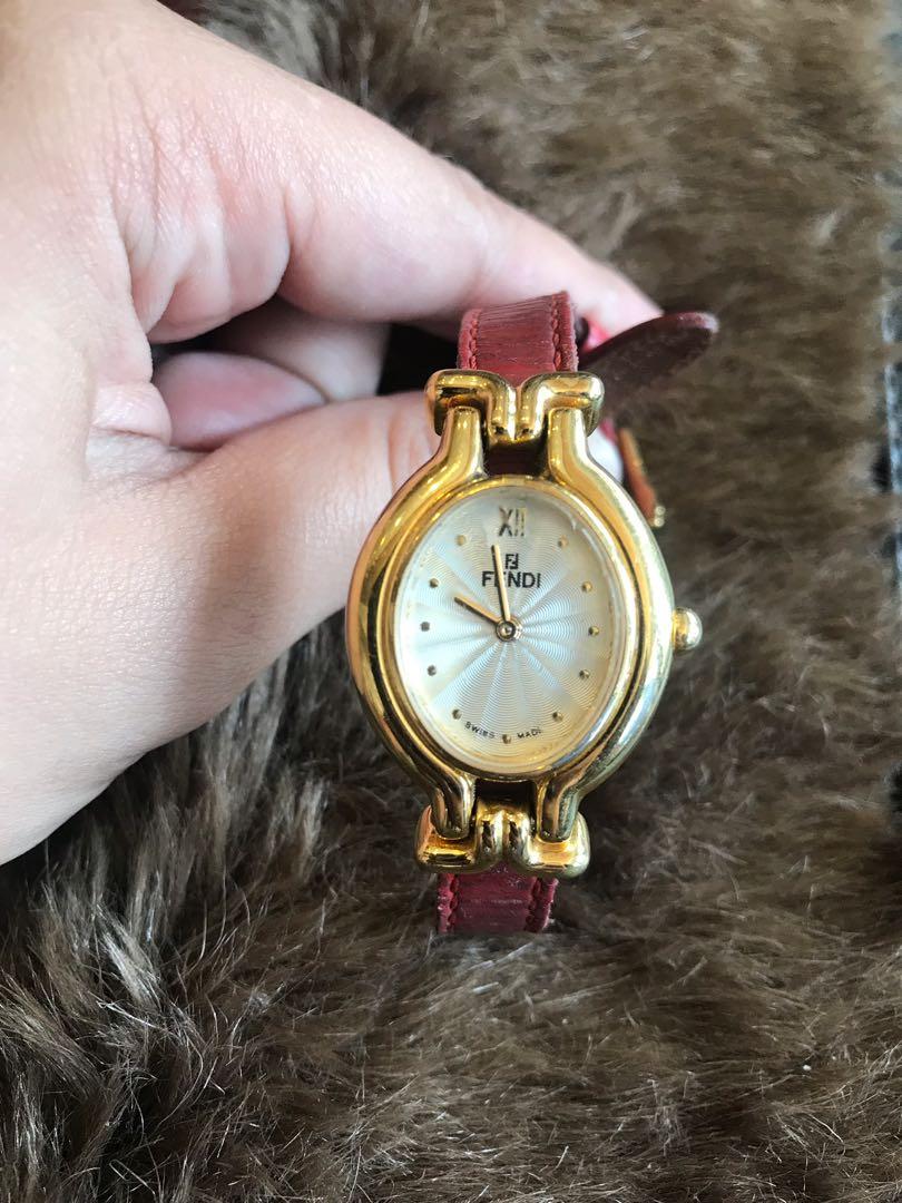 Fendi watch vintage clearance