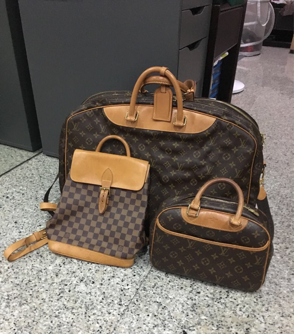 authentic louis vuitton luggage