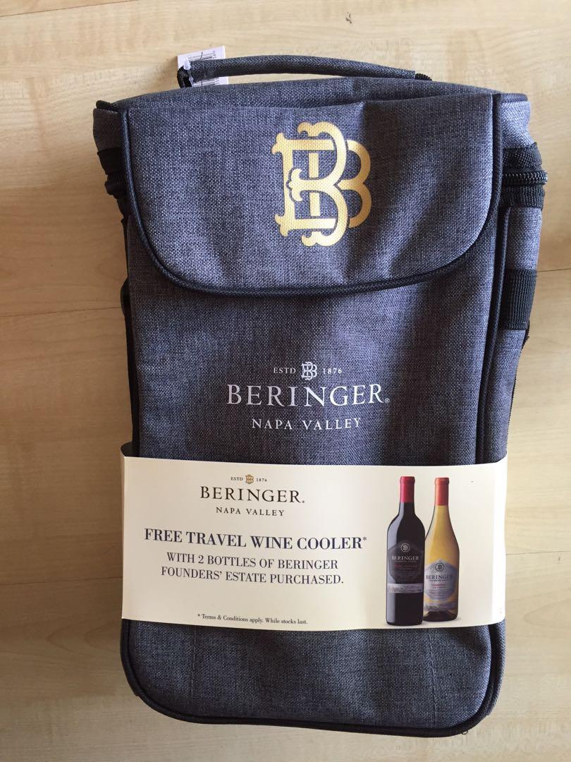 2 bottle wine cooler bag