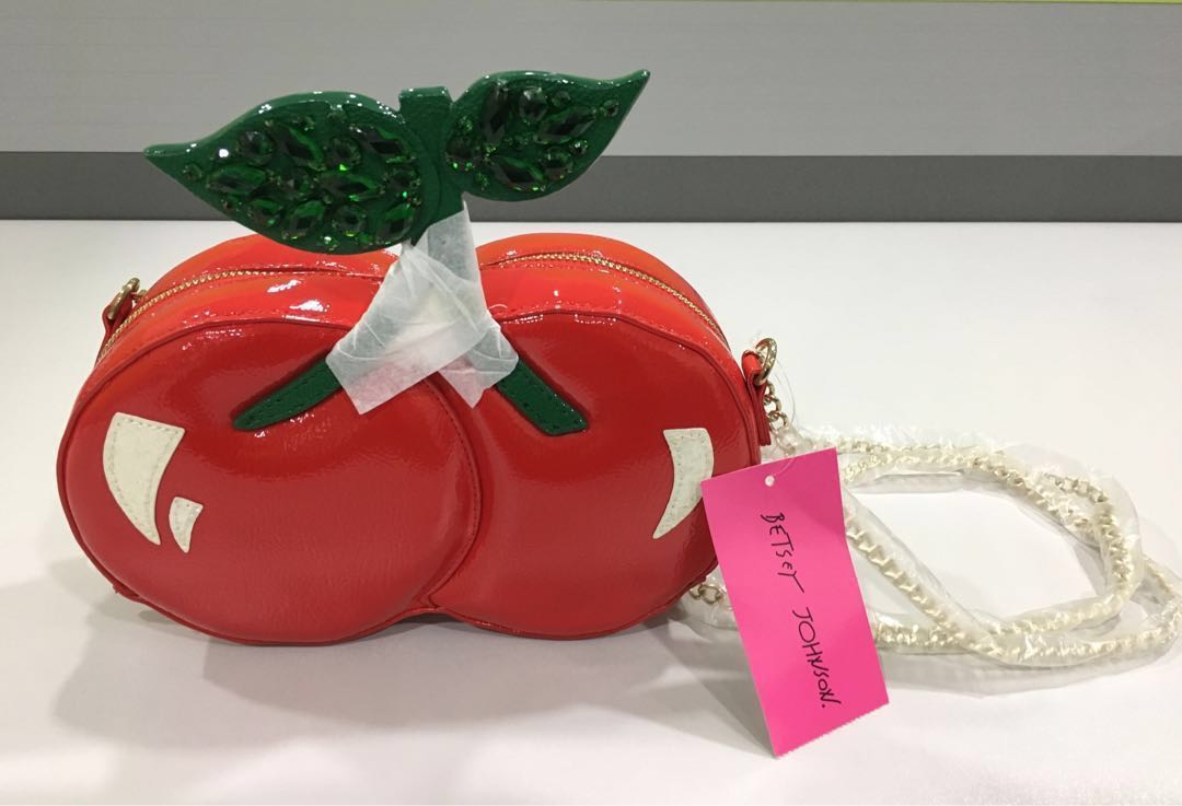 Betsey johnson store apple backpack