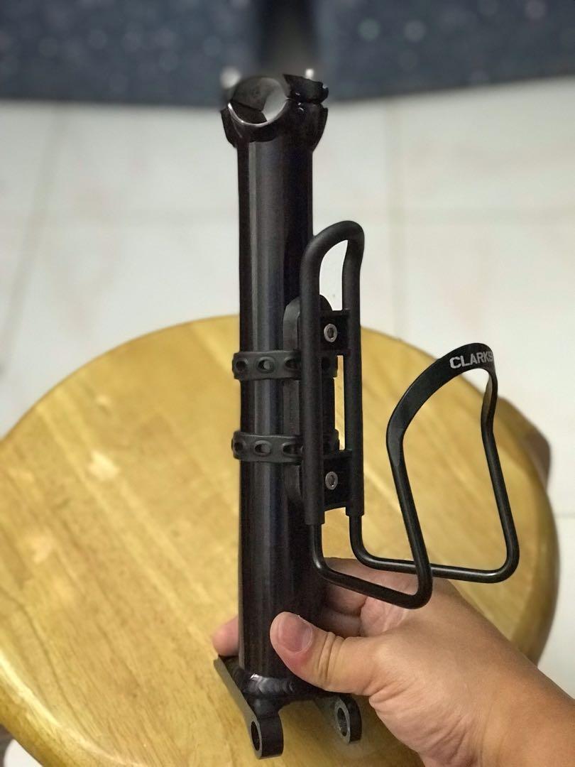 Birdy 2代短頭柱連水壺架 柱身長度為24cm 運動產品 單車及配件 單車 Carousell