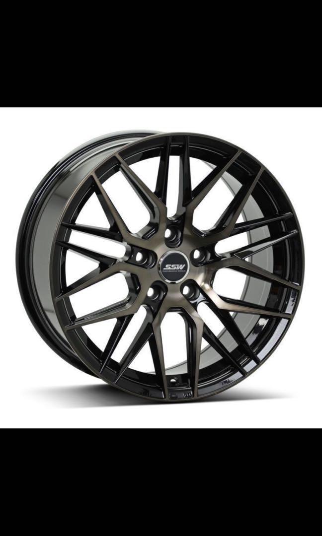 Bn Ssw 18 Rims 5x112 18 X8 5 Offset 40 Car Accessories Tyres Rims On Carousell