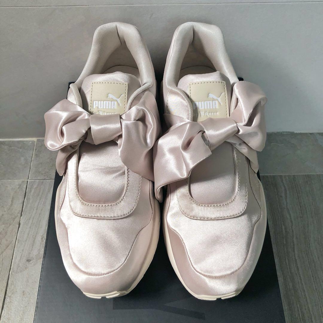 Puma fenty bow sales white