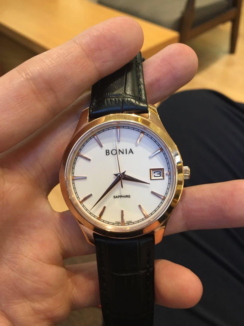 Bonia Sapphire Watch Men s Fashion Watches Accessories Watches on Carousell