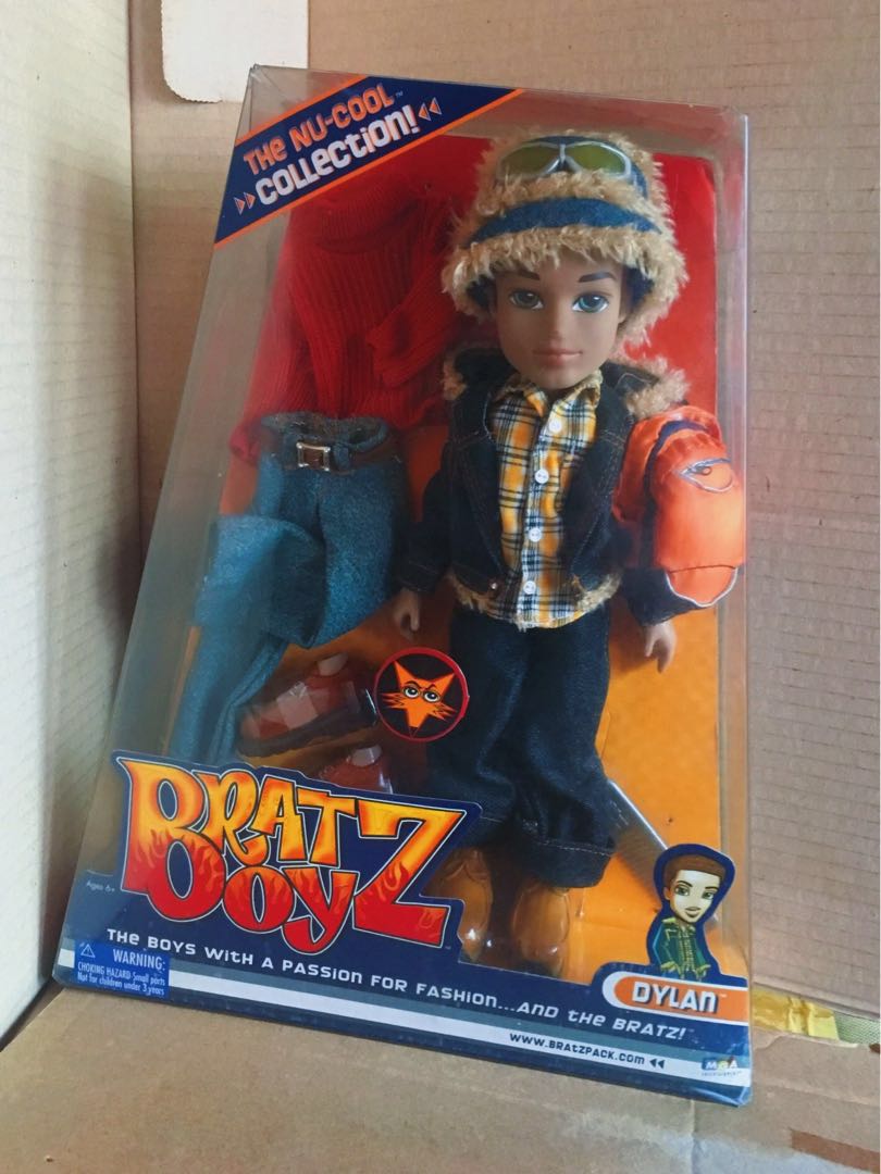 Bratz Boyz The Nu-Cool Collection Dylan 2003. Toy Of The Year. NIB