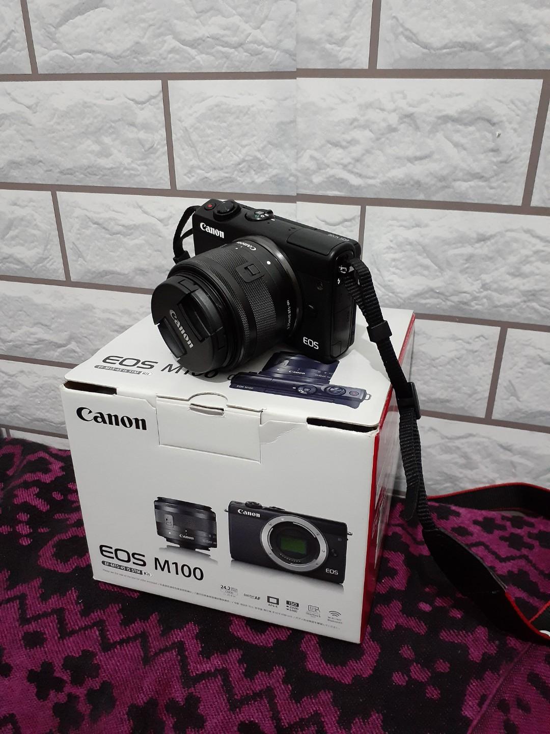 canon eos m100 bisa nego