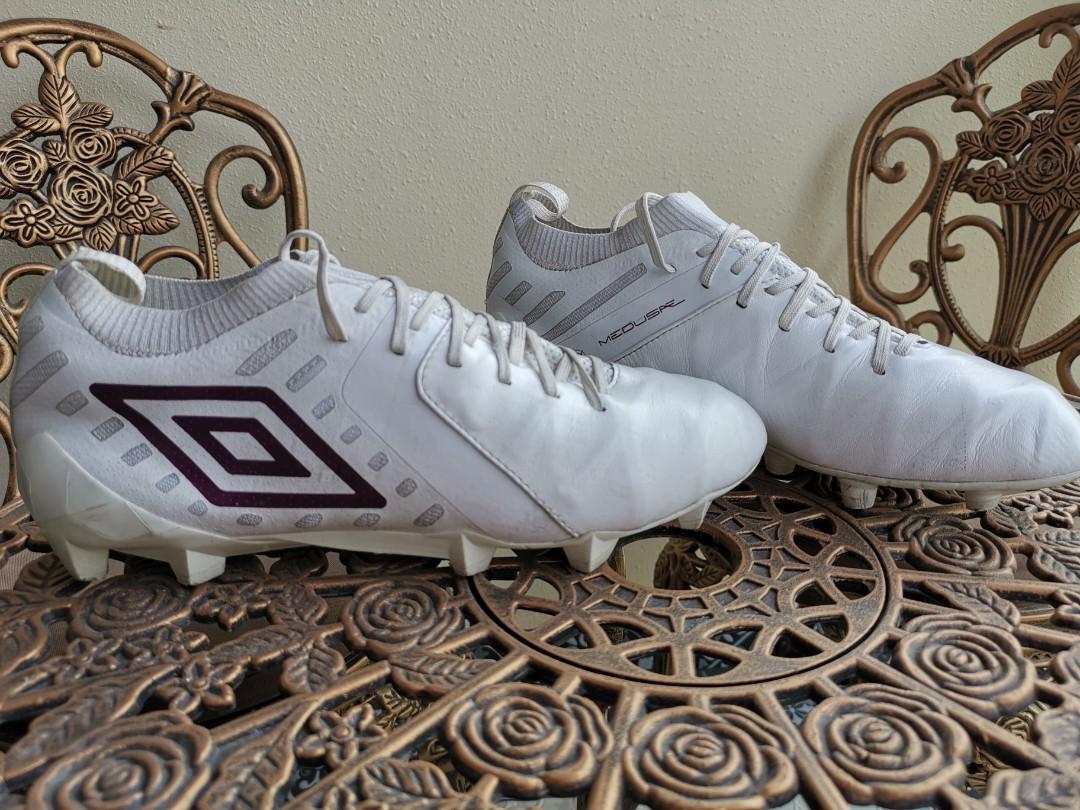 Cheap Umbro K Leather Medusae 2 Elite White Plum Sports Sports Games Equipment On Carousell