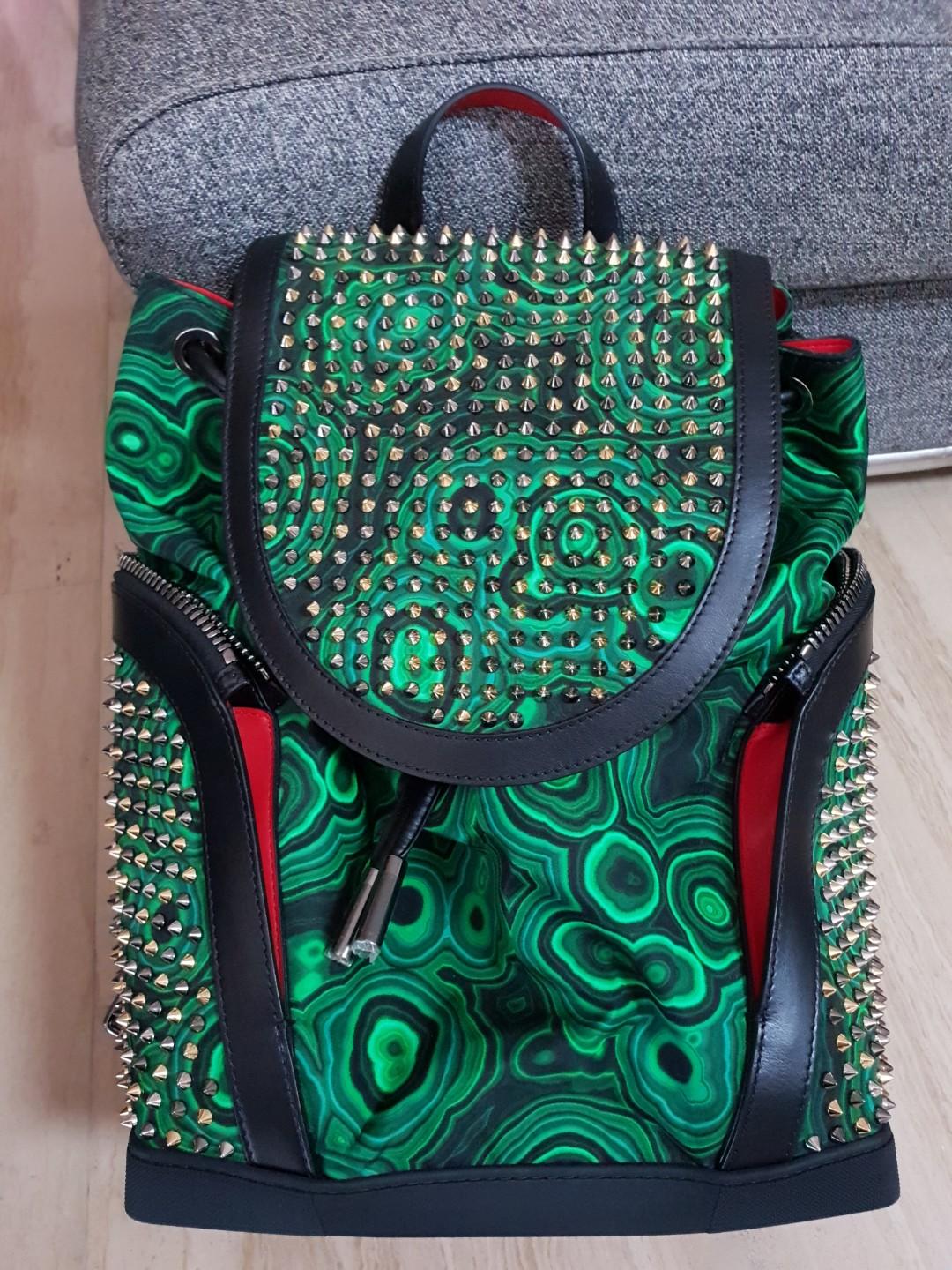 Christian new arrivals louboutin bookbag
