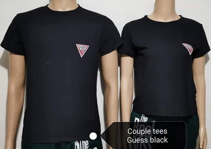 guess couple shirt