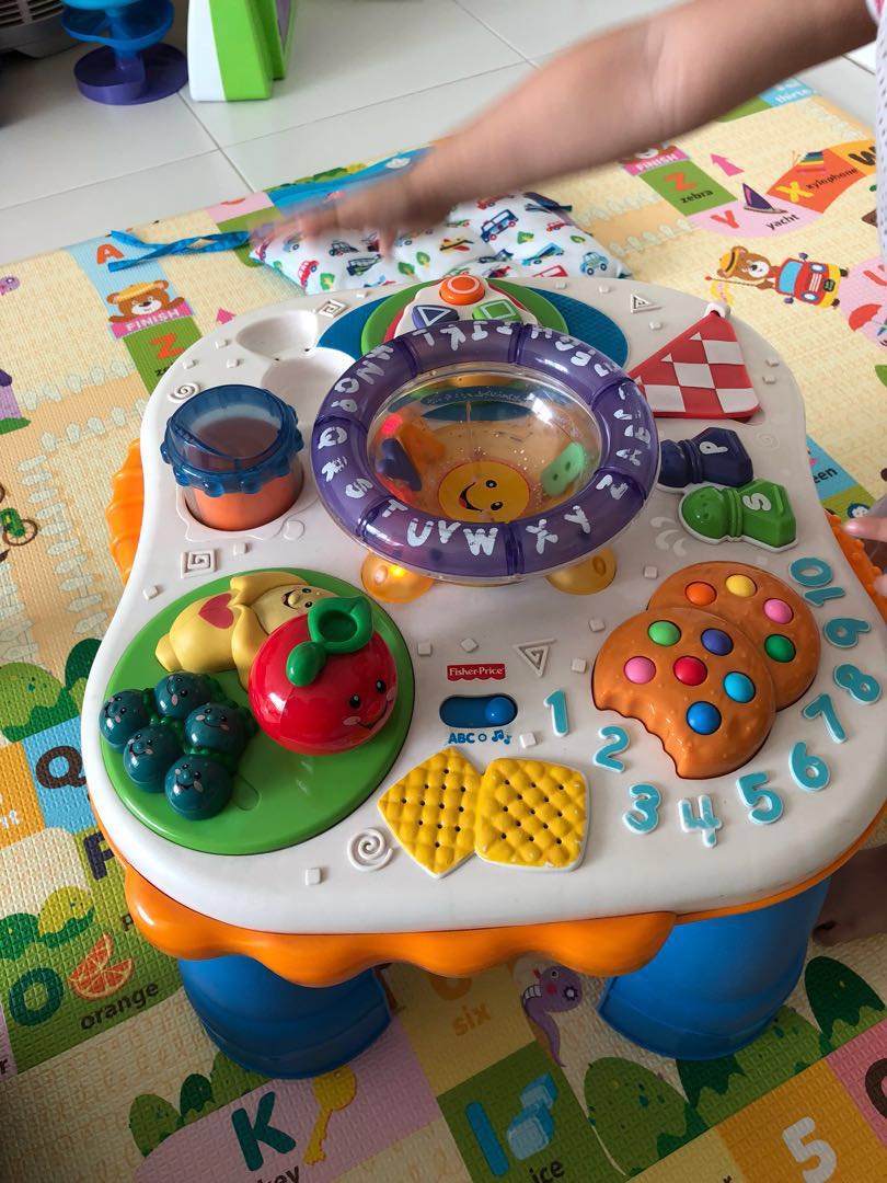 Fisher price activity table, Babies & Kids, Infant Playtime on Carousell
