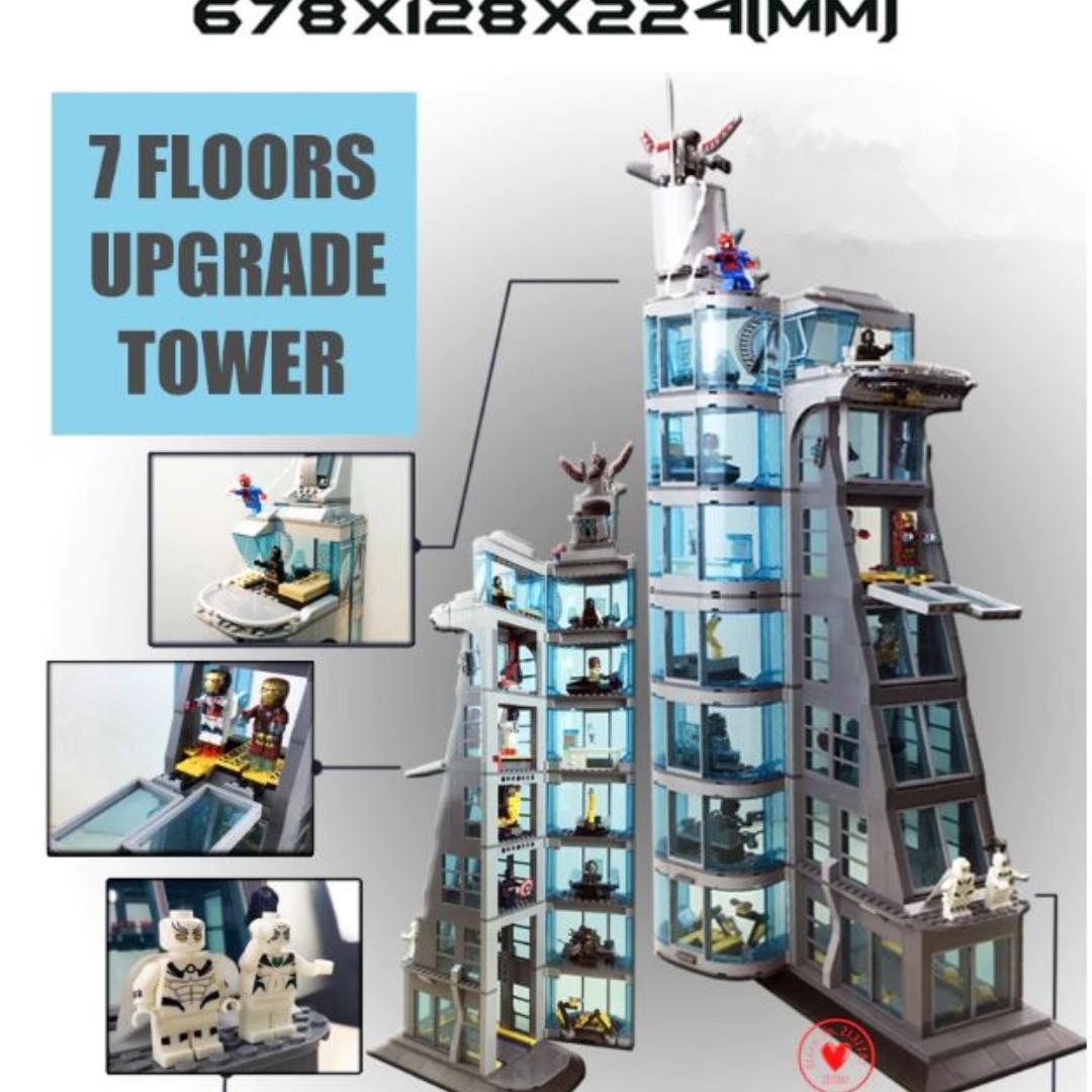 iron man tower toy