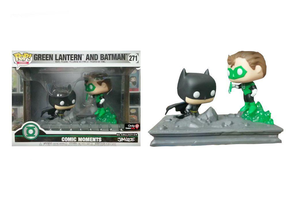 batman green lantern pop