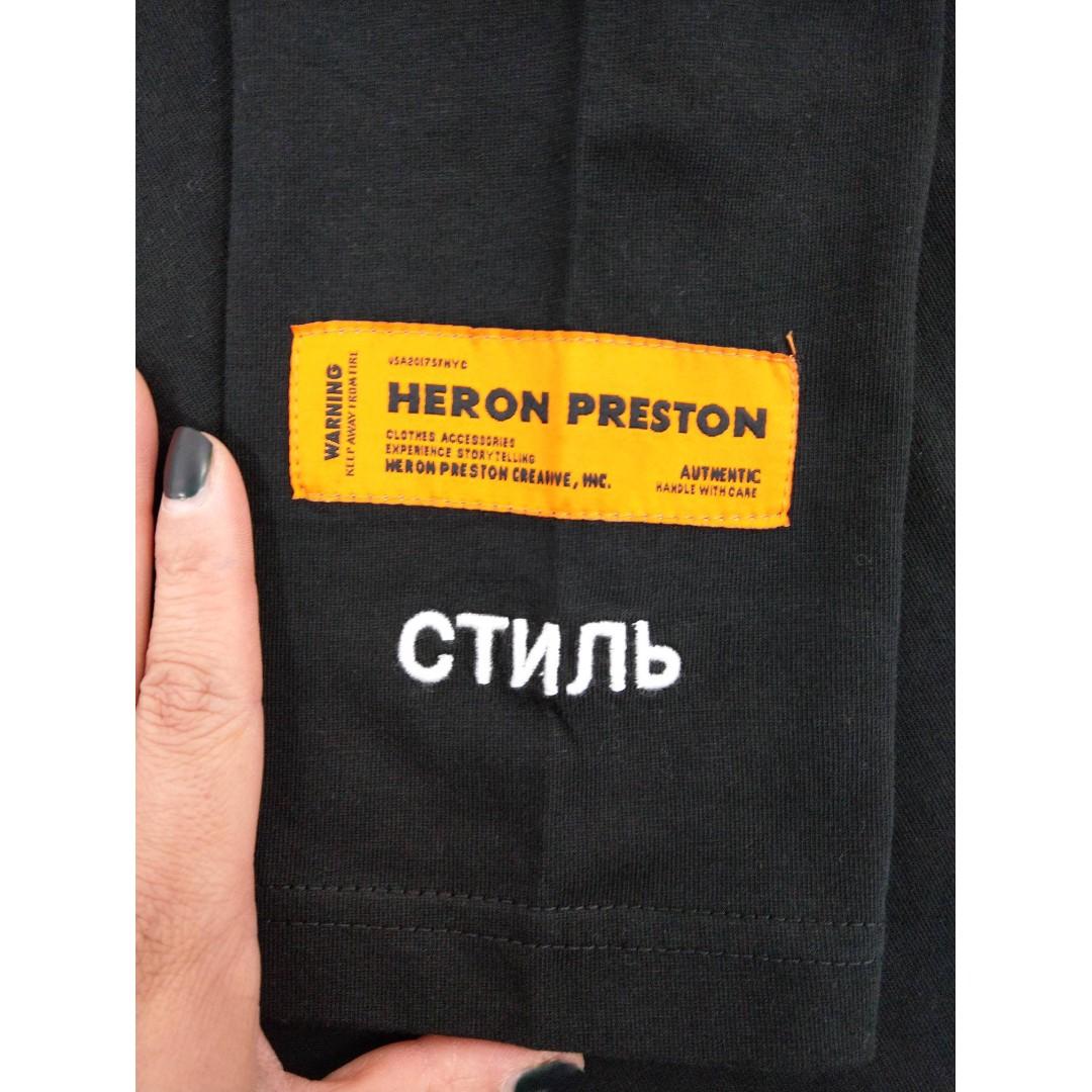 Heron preston replica sales