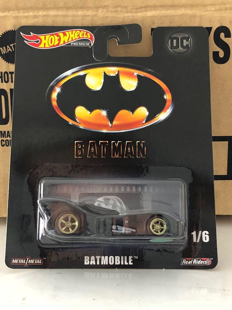 Hotwheels Premium Batman Batmobile, Hobbies & Toys, Toys & Games on  Carousell