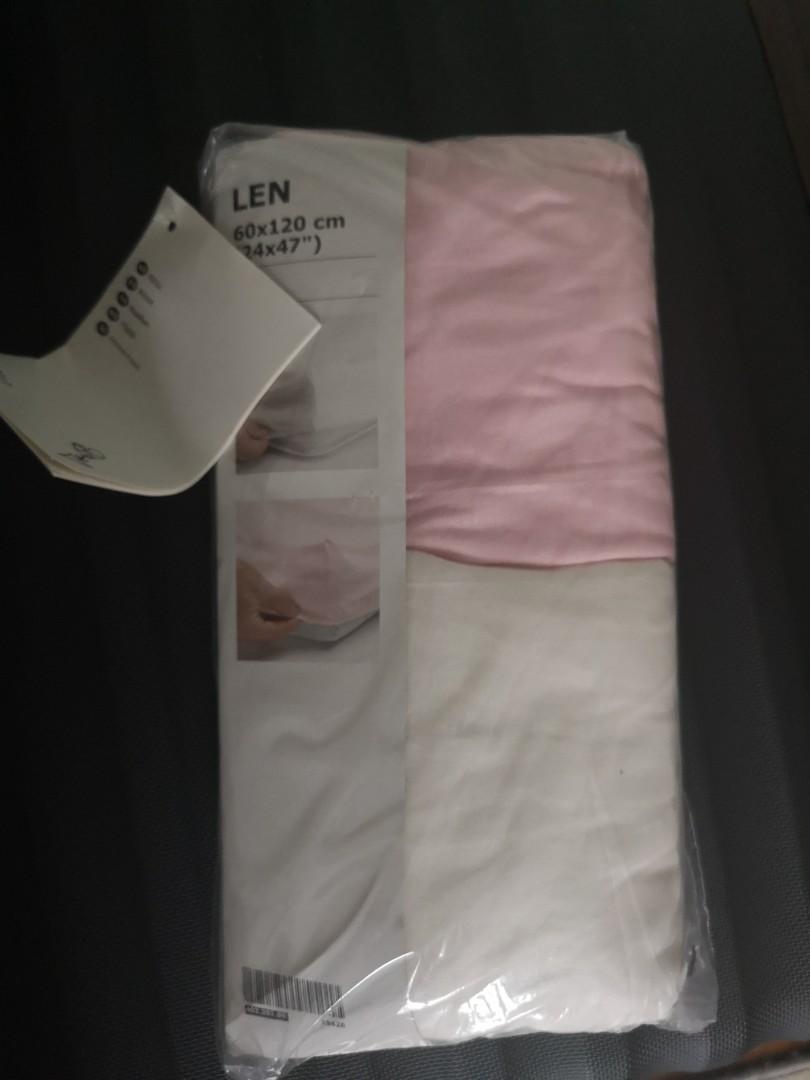IKEA baby cot fitted sheets, Babies & Kids, Baby Nursery & Kids