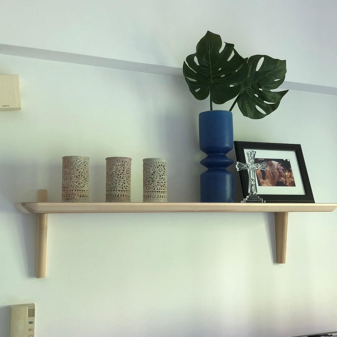 Ikea Wall Shelf Wooden Brand New Furniture Shelves Drawers