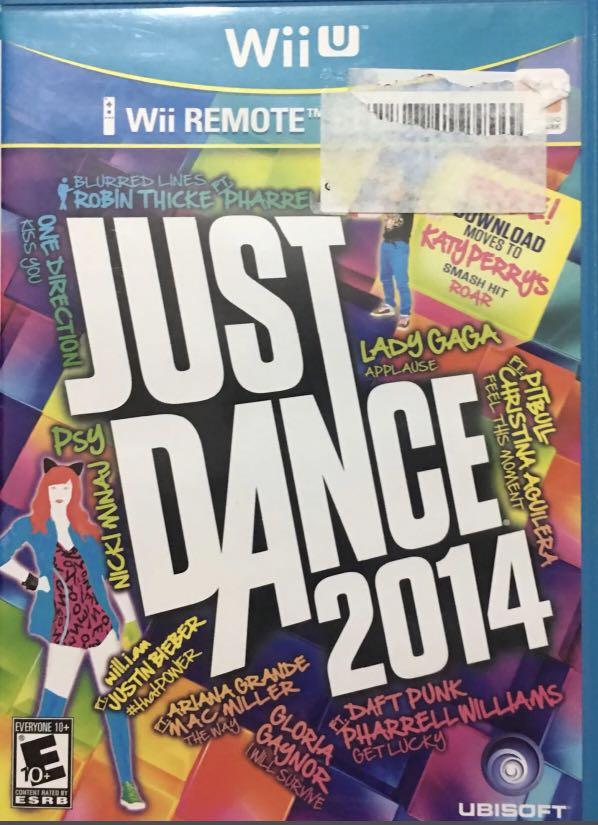 Used Just Dance 14 For Wii U Video Gaming Video Games Nintendo On Carousell