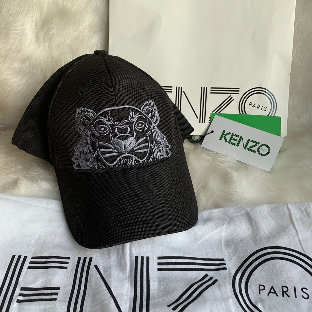kenzo tiger canvas cap