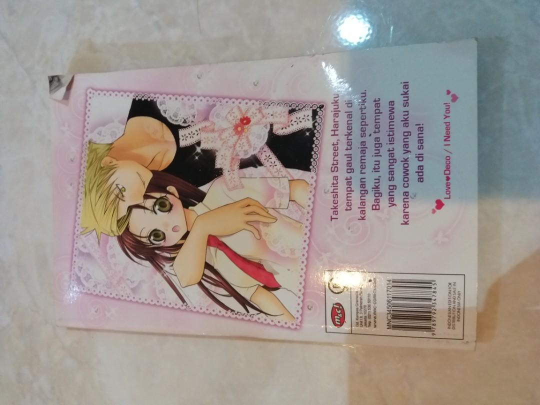 Komik Manga Love Deco Bahasa Indonesia Books Stationery Comics