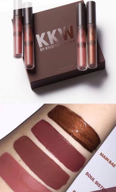 Kylie X Kkw Lipstick Set, Beauty & Personal Care, Face, Makeup On Carousell