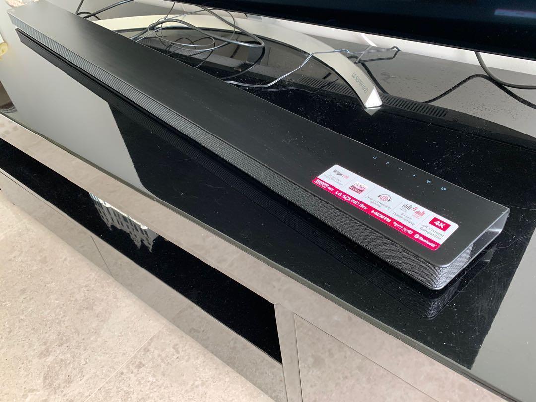 LG 55" NANO CELL 4K TV with Sound Systems (Soundbar + Subwoofer), Home