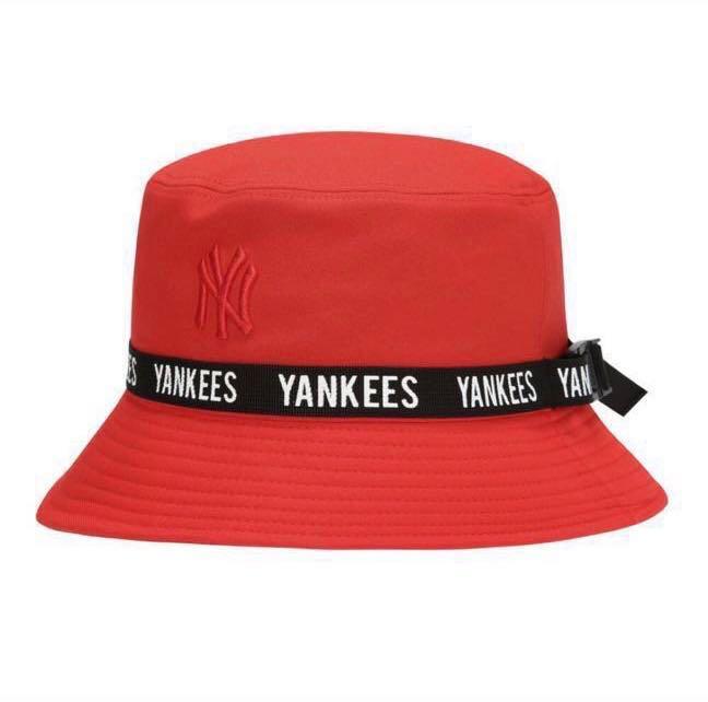 Mũ MLB Hipthleisur Bucket Hat New York Yankees Black 32CPHL11150L   Sneaker Daily