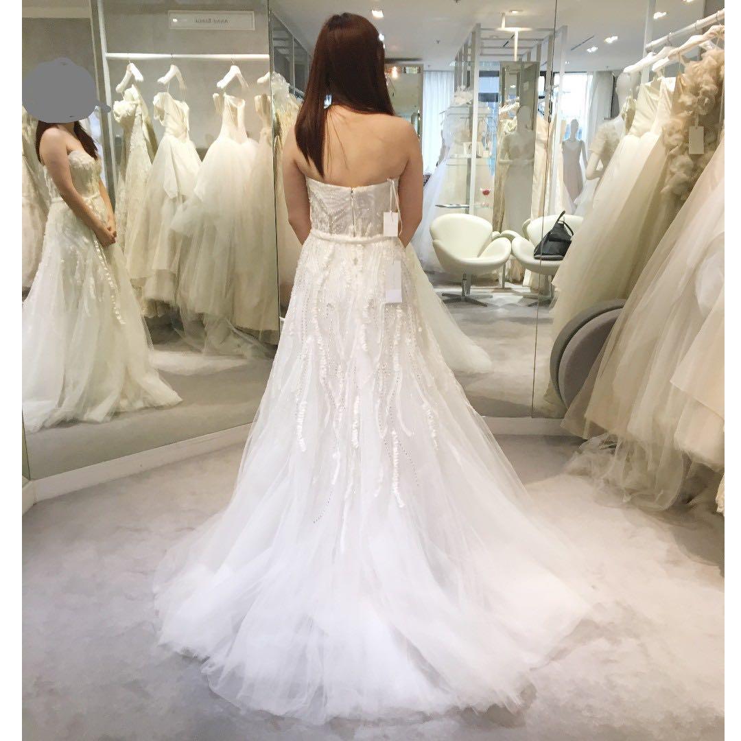 Monique lhuillier candy wedding dress store