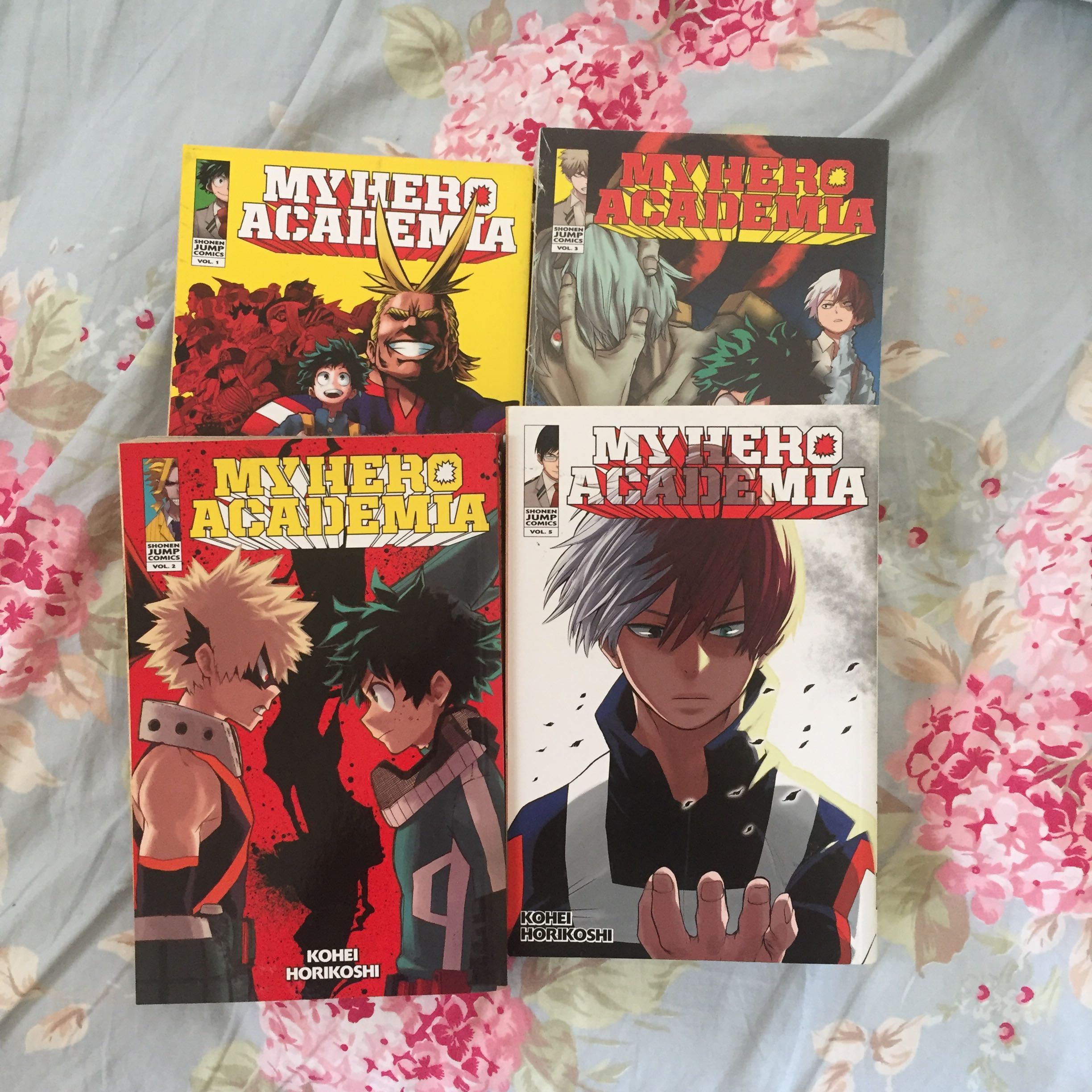 My Hero Academia Bnha Manga Set Books Comics Manga On Carousell