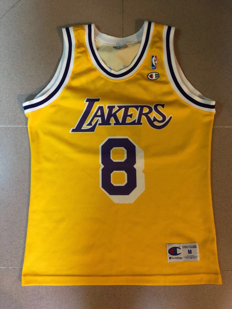 kobe bryant champion jersey