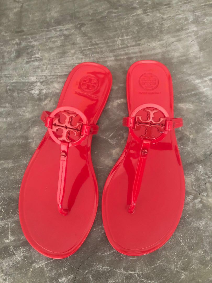Ruby red tory hot sale burch miller sandals