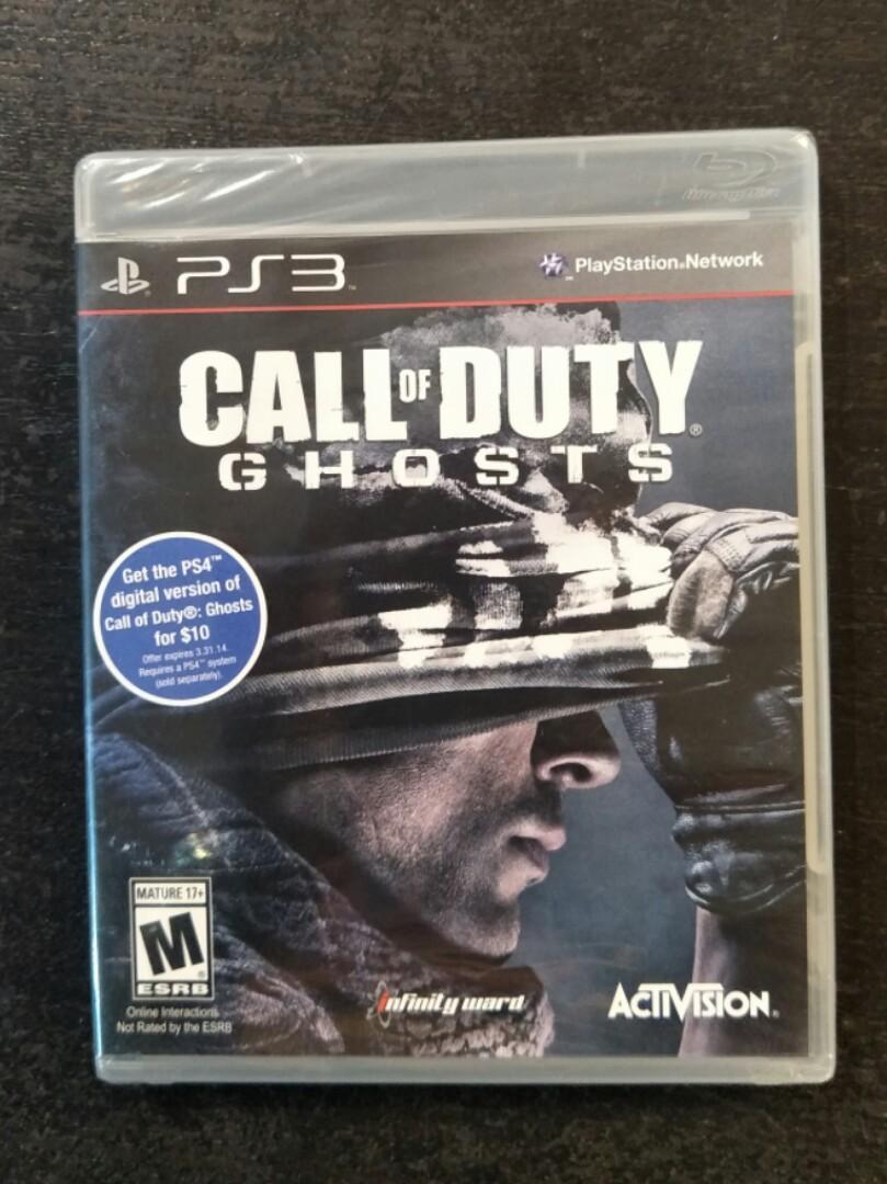 call of duty ghosts psn