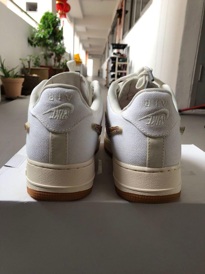 Nike Air Force 1 x Travis Scott sail cactus jack