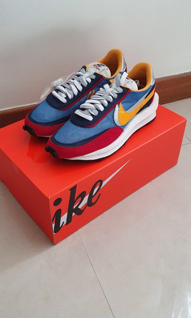 waffle sacai blue multi
