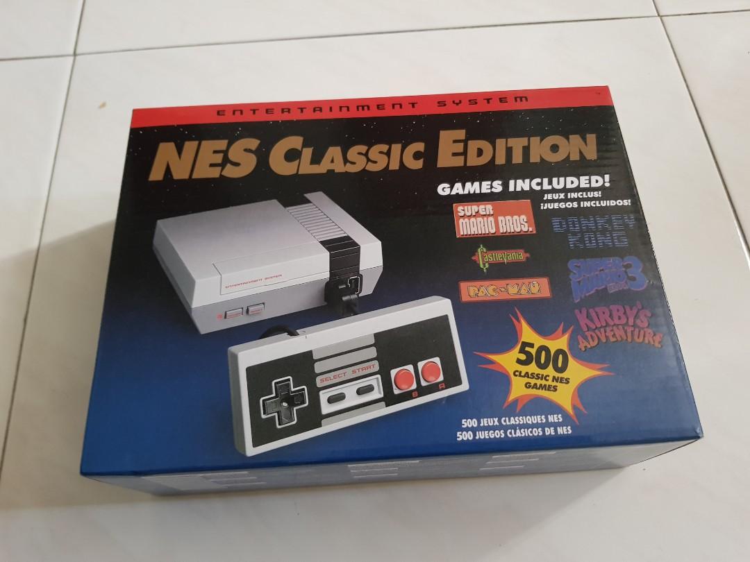 nes classic edition 500 games