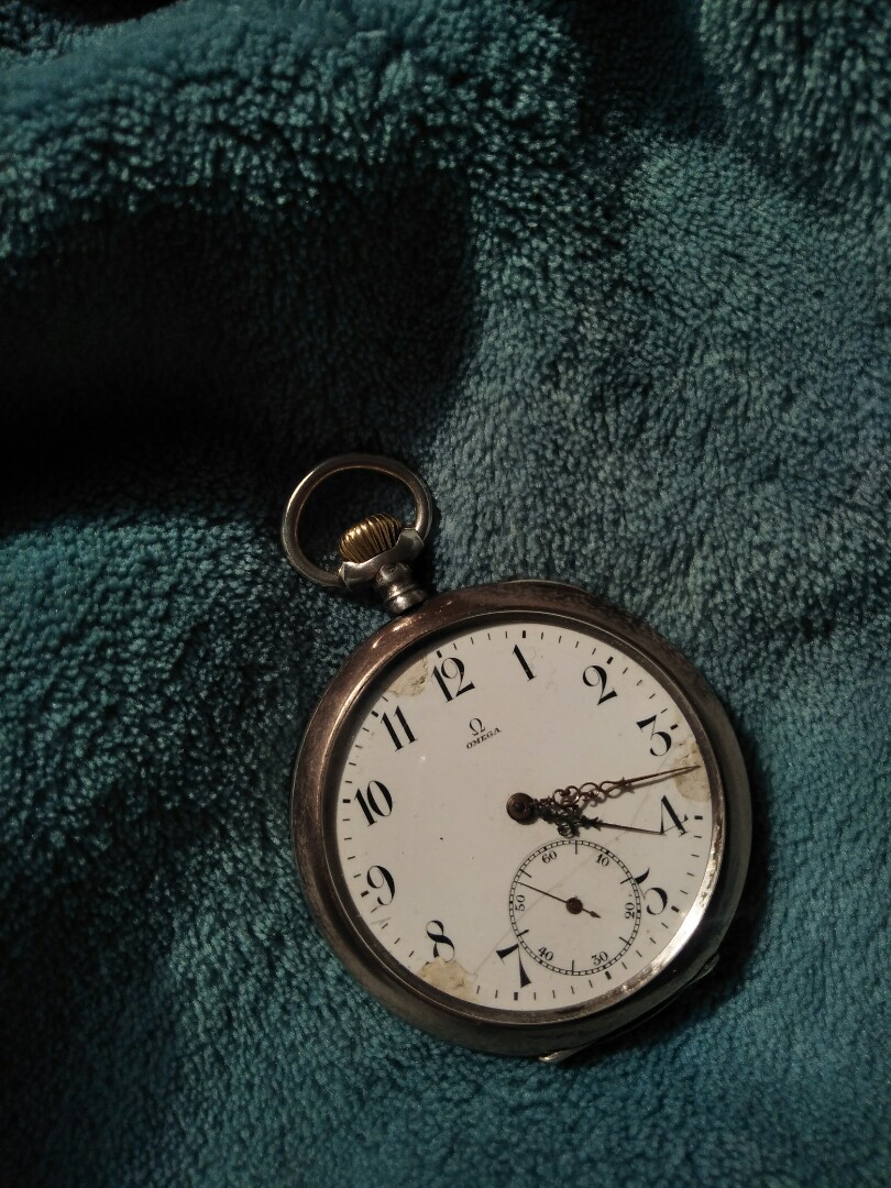 Omega 1900 pocket watch, 興趣及遊戲, 收藏品及紀念品, 古董收藏- Carousell